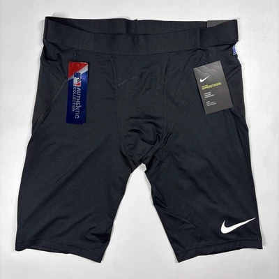 Pantalones Cortos de Compresión Para Hombre Negros MLB Nike Pro Hyperstrong Talla XL NUEVOS CON ETIQUETAS Calce Ajustado Foto 1 de 4