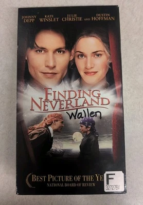 Finding Neverland (VHS, 2004) Johnny Depp, Kate Winslet **Buy 2 Get 1 Free** Foto 1 de 3