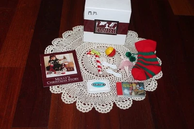 American Girl Doll Molly Christmas Stocking Version 2, Pleasant Co. Unused. MIB! - Image 1 of 4