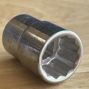 Armstrong Armaloy 3/4" Shallow Socket 1/2" Drive 12 Point 12-124 USA - Picture 1 of 7