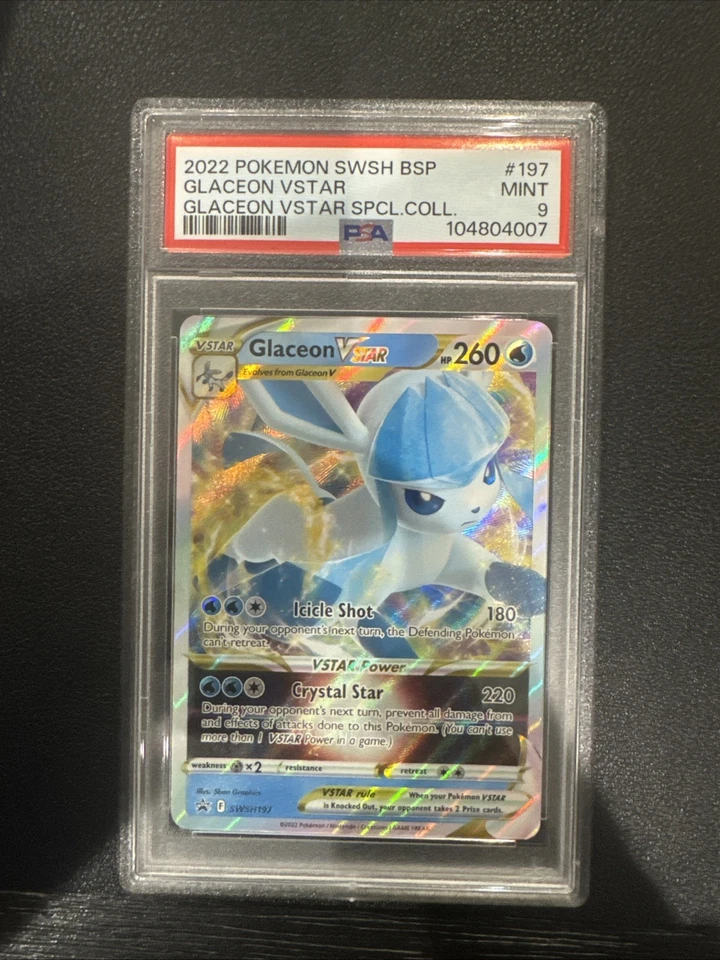 Glaceon VSTAR SWSH197 SWSH: Sword & Shield Promo Cards Holo - Image 1 of 2