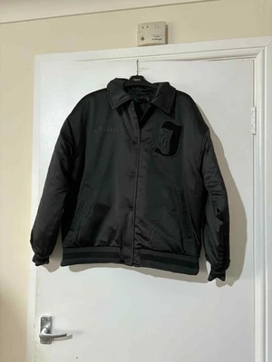 Jordan Black Women's Varsity Jacket Size UK M - Image 1 of 4