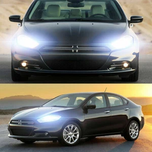 Juego de 2x bombillas faros LED 9012 para Dodge Dart 2013 2014 2015 haz alto/bajo 6000K - Imagen 1 de 10