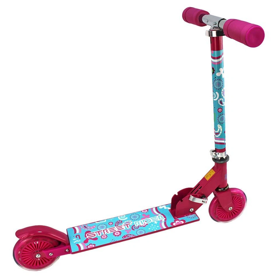 Cityroller pink Kinder mit ABEC 7 Lagern - bis 50 kg Roller Kinder aus Aluminium - Bild 1 von 4