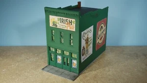 HO Scale "IRISH PUB" ( Weathered & Detailed) - Picture 1 of 12