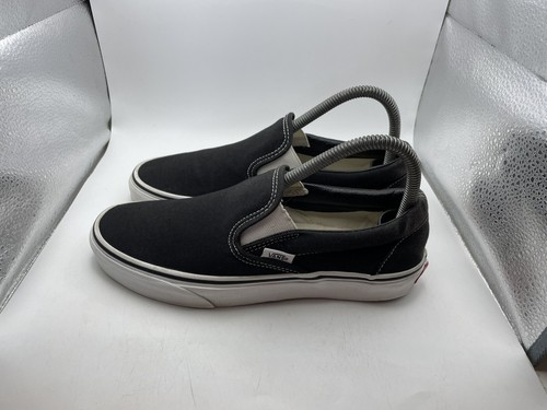 Mocassini da skate VANS classici neri in tela da uomo taglia 5 5 donna taglia 7