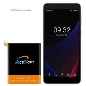 Premium Real 2500mAh Excellent AceSoft Battery f Alcatel Avalon V 5059S Verizon - Picture 1 of 2
