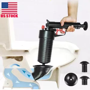 High Pressure Air Drain Blaster Gun Toilet Plunger Powerful Air Remover Blaster - Picture 1 of 15