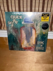 CRACK THE SKY LIVING IN REVERSE LP - Picture 1 of 2