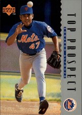 1995 Upper Deck New York Mets Baseball Card #255 Edgardo Alfonzo