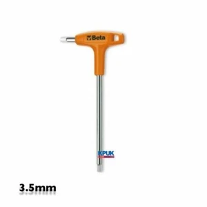 Beta Tools T Bar 3.5mm Allen Key 96T Orange Handle T Bar Brand New Kart Parts UK - Picture 1 of 1