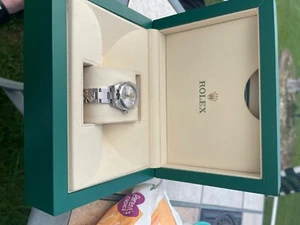 Rolex Oyster Perpetual 26 Silver Women's Watch - 176200 - Picture 1 of 3