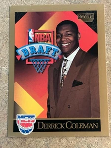 1990-91 SkyBox #362 Derrick Coleman New Jersey Nets Rookie - Picture 1 of 6