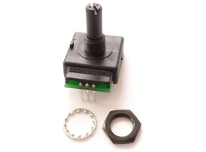 [2 pcs] BOURNS Encoder ECW1J-B24-AC0024 19mm Shaft 24PPR 24 detents  no switch - Picture 1 of 5