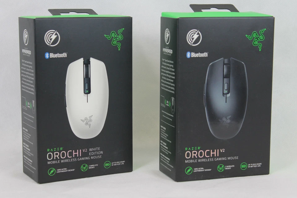 Razer Orochi V2 Mobile Wireless Gaming Mouse, schwarz oder weiß - Bild 1 von 1