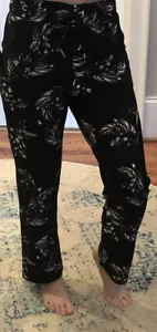 Lysse’ Womans Small Flack Slacks With Floral Pattern, Tie Waist, 4 Pockets, High - Picture 1 of 11