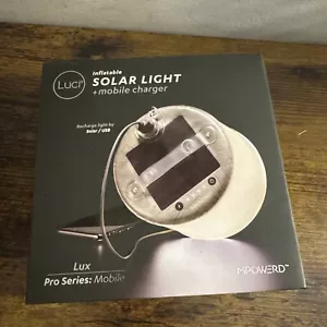 MPOWERD Luci Pro Lux Waterproof Inflatable Solar Light with Mobile Charger - Picture 1 of 3