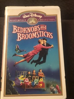 Bedknobs  And Broomsticks VHS 1997 Masterpiece Collection Angela Lansbury -Good- - Image 1 of 4
