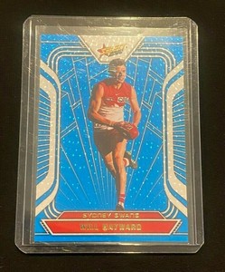 2022 Footy Stars Fractured Arctic Blue Will Hayward Swans #103/190 Brand New!