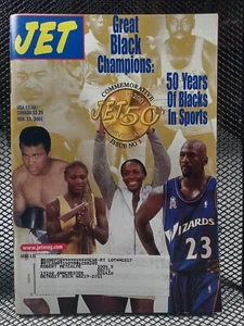 Great Champions Commemorative Issue Black Americana JET Magazine Nov 19 2001 - Picture 1 of 1