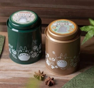 Ghibli My Neighbor Totoro Corn Tea and Mandarin green tee Set of 2 Gift NEW - Picture 1 of 12