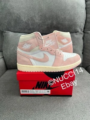 Nike Air Jordan 1 Retro High OG Washed Pink Size 9 Womens Receipt FD2596-600 - Image 1 of 4