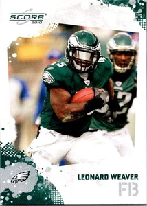 2010 Score #223 Leonard Weaver - Picture 1 of 2