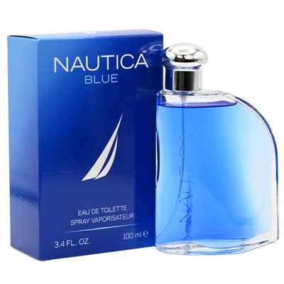 NAUTICA BLUE por Nautica 3.4 OZ Colonia EDT para Hombres Nuevo en Caja Foto 1 de 4