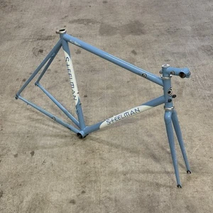 Brent Steelman Custom Steel Road Bicycle Handmade Bike Frame & Fork + 90mm Stem - Picture 1 of 14
