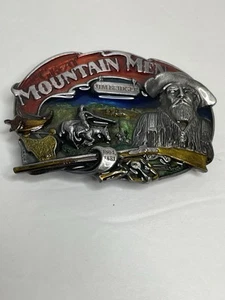 Belt Buckle Mountain Men Jim Bridger American Frontier Trapper Scout Vintage - Picture 1 of 14