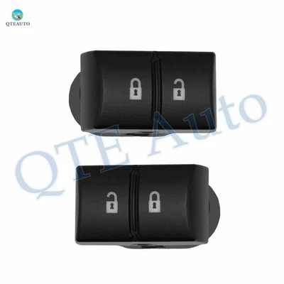 Par de 2 interruptores de bloqueo de puerta delanteros eléctricos para Chevrolet Cobalt 2005-2010 Foto 1 de 4