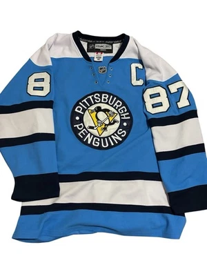 Sidney Crosby #87 Pittsburgh Penguins NHL Authentic Jersey Reebok Size 48 Canada - Image 1 of 4