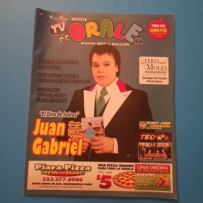 Juan Gabriel Selena Quintanilla Javier Solis Cepillin Fernando Colunga Orale - Image 1 of 4