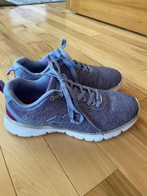 Women’s Size 8.5 Avia Comfort  Athletic Memory Foam Sneaker Shoes Blue - Image 1 of 4