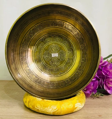 Doorje Carved Handcrafted Singing Bowls-Healing and Chakra Balancing-SoundBath - Image 1 of 4