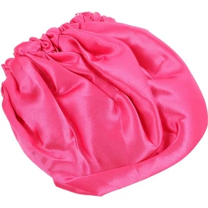 Cappello da Dormire Elastico Doppio Strato per Bambini Copertura Regolabile (Rosy) - Foto 1 di 12