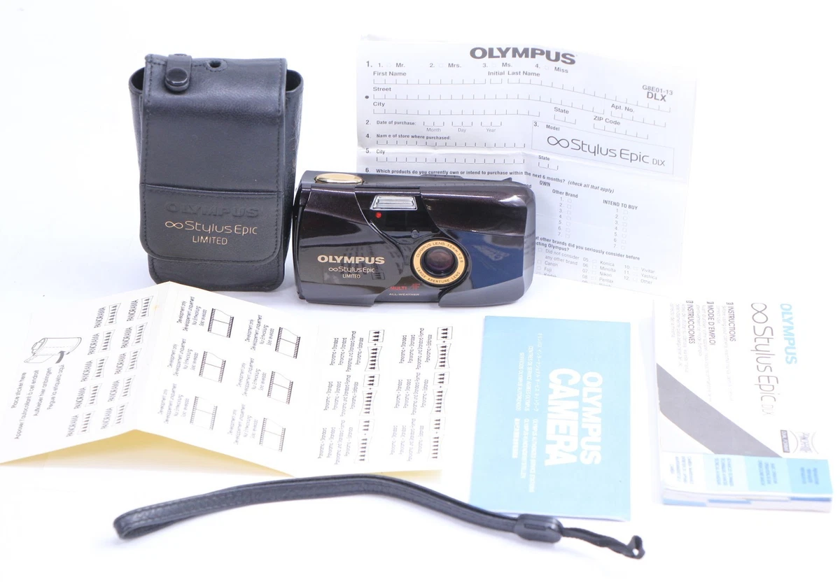 OLYMPUS MJU ii LIMITED バーガンディ フィルムカメラ Olympus Mju-II