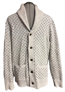 "Cárdigan de lana de cordero J Crew talla M Pit To Pit 21"" L 27,5"" para hombre" - Imagen 1 de 16