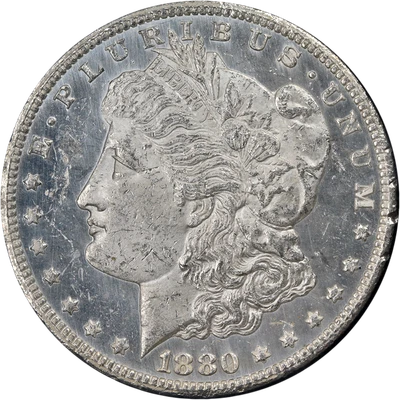 1880-CC GSA Rev 78 Morgan Silver Dollar NGC MS62 PL Nice Eye Appeal Nice Strike - Image 1 of 4