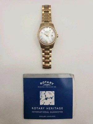 Reloj Habana Madreperla Vintage Damas Rotary LB02660/07 - 100m Foto 1 de 4