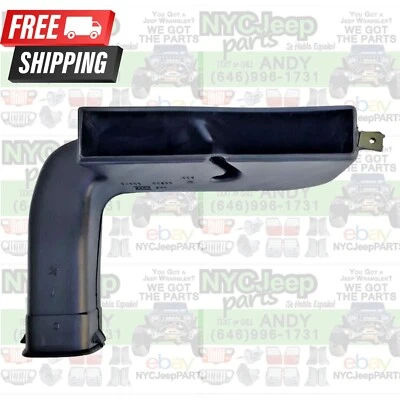 1997-2002 Jeep TJ Wrangler Heat AC Dash Center AIR VENT DUCT Factory - Image 1 of 4