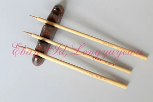 "S M L Mejor Cepillo "SANTU" Marca Pintura Tinta China Yiwen Sumi-E Gongbi Detalle - Imagen 1 de 4