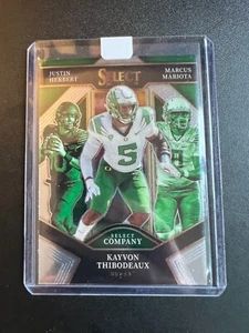 Kayvon Thibodeaux Justin Herbert Marcus Mariota 2022 Select #SC-OD - SILVER - Picture 1 of 3