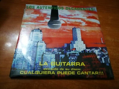 LOS AUTENTICOS DECADENTES La guitarra CD SINGLE PROMO PRECINTADO DEL AÑO 1997  - Imagen 1 de 2
