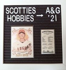 2021 Allen & Ginter Base Card + Base Mini - You Choose!