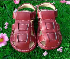 Red Unisex Podiatry Approved Sandals