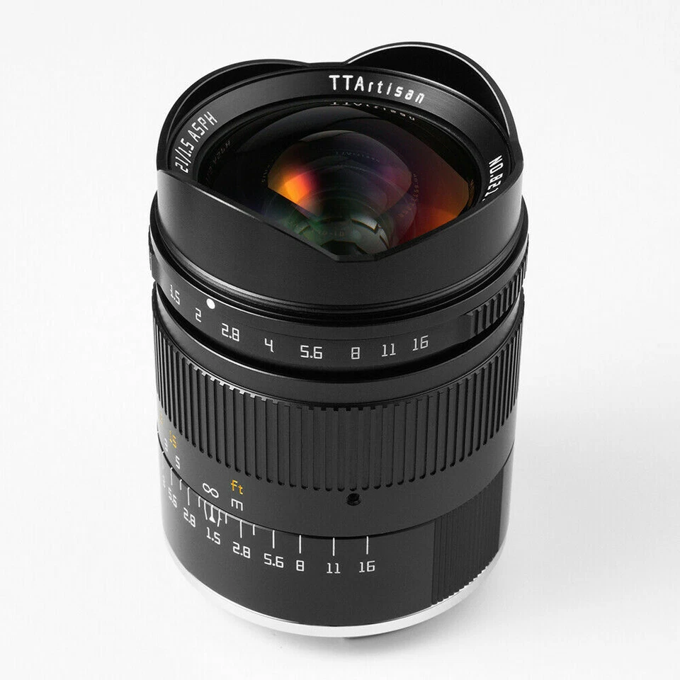 TTArtisan 21mm F1.5 Full Frame Lens For Sony E-Mount A7R2 VG10 A9 A1 5N Camera - Image 1 of 4