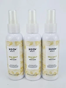 H2O Beauty Sea Salt Body Gloss Mist Spray Green Tea Jojoba 4 oz Lot of 3 - Picture 1 of 7