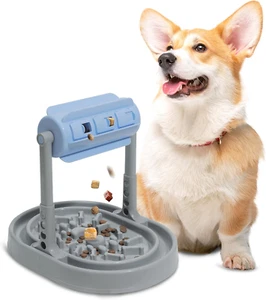 Interactive Dog Cat Treat Puzzle Toy Fun Slow Feeder Dog Bowls Enrichment Toys - Picture 1 of 1