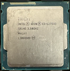 Intel SR14S Xeon E3-1275 v3 Quad-Core 3.50GHz 8MB FCLGA1150 Server CPU - Picture 1 of 3